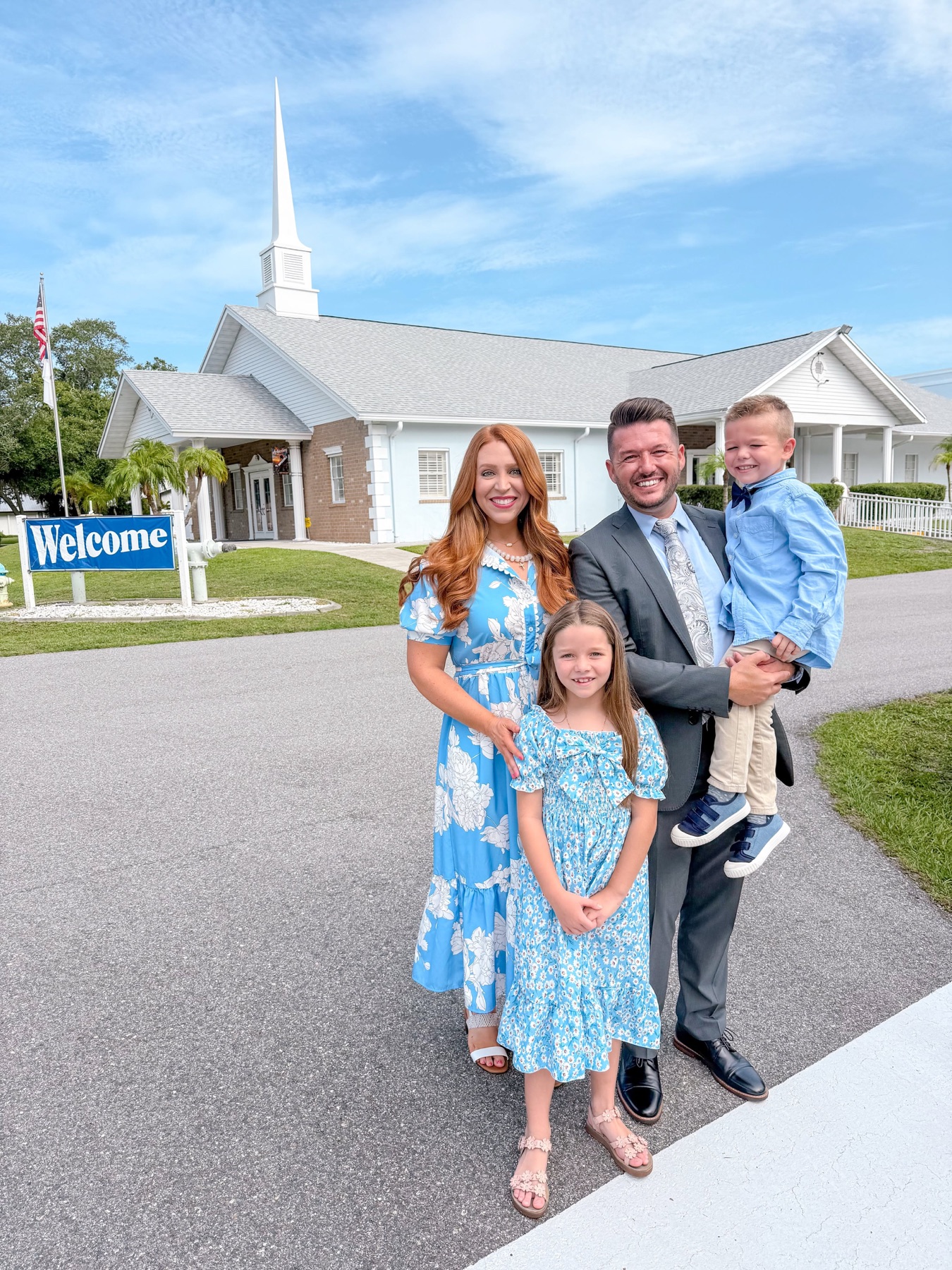 Pastor Anthony and Alaina Aiken and their family