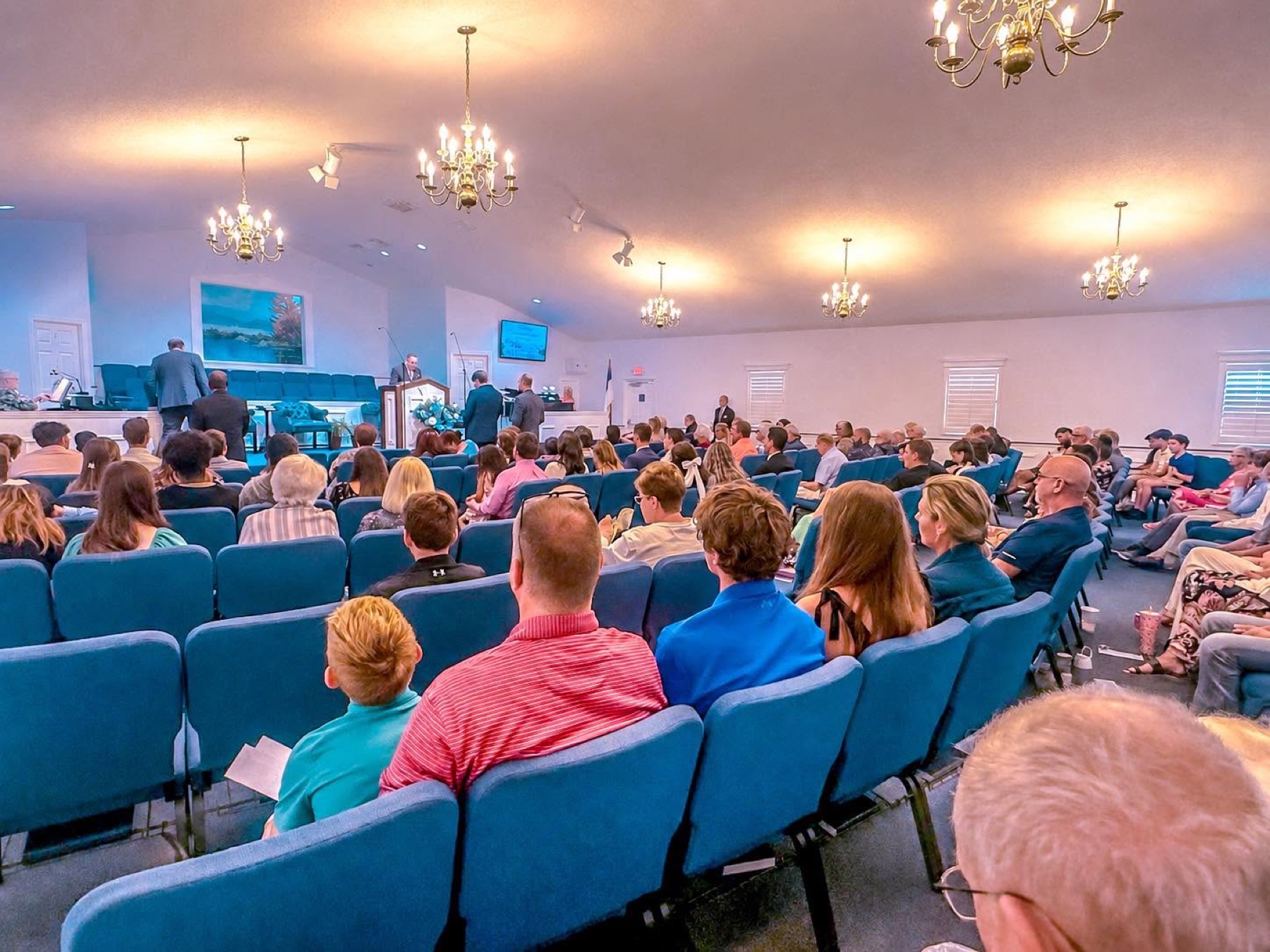 Worship at Liberty Baptist Church in Sarasota